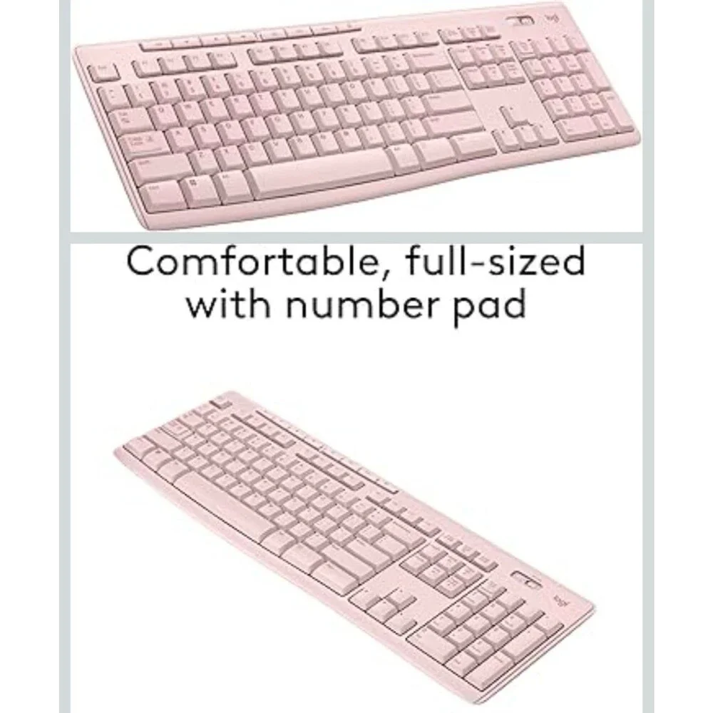 Logitech k270 Wireless keyboard ROSE
